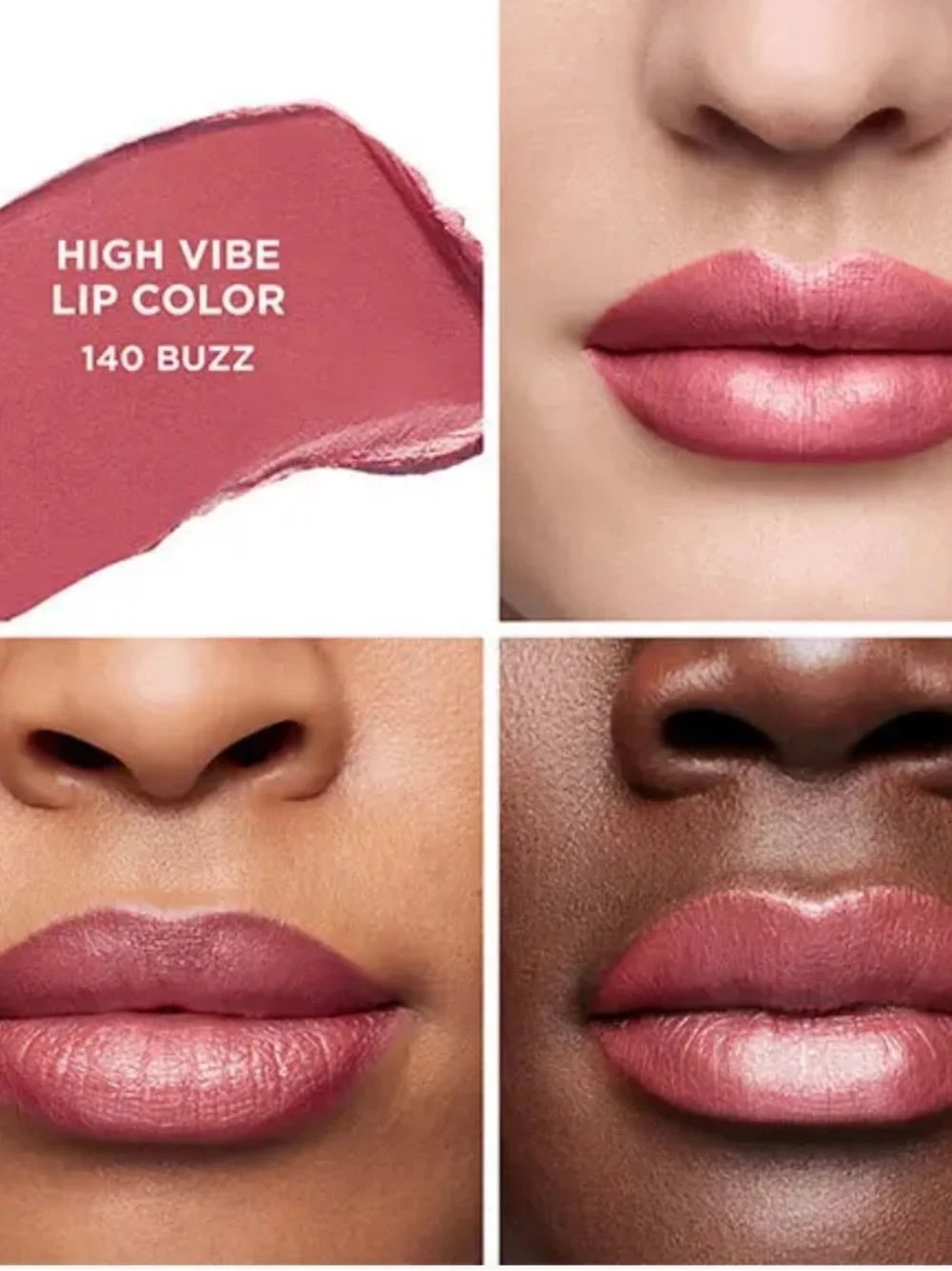 laura mercier High Vibe Lip Color in 140 Buzz 1.4g BRAND NEW IN BOX